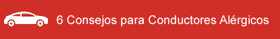 6 Consejos para conductores alérgicos